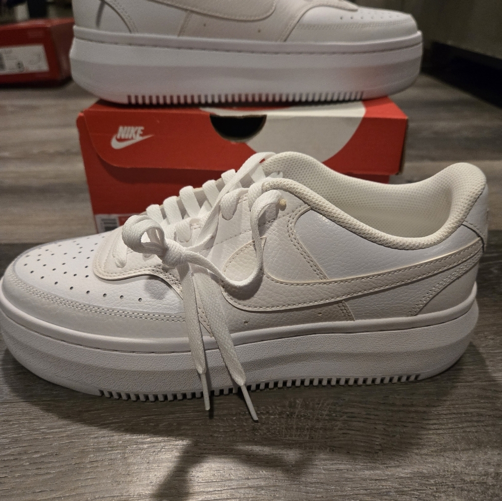 Nike Alta LTR Triple White DM0113-100 Women's Size 11 New In Box - Picture 3 of 11